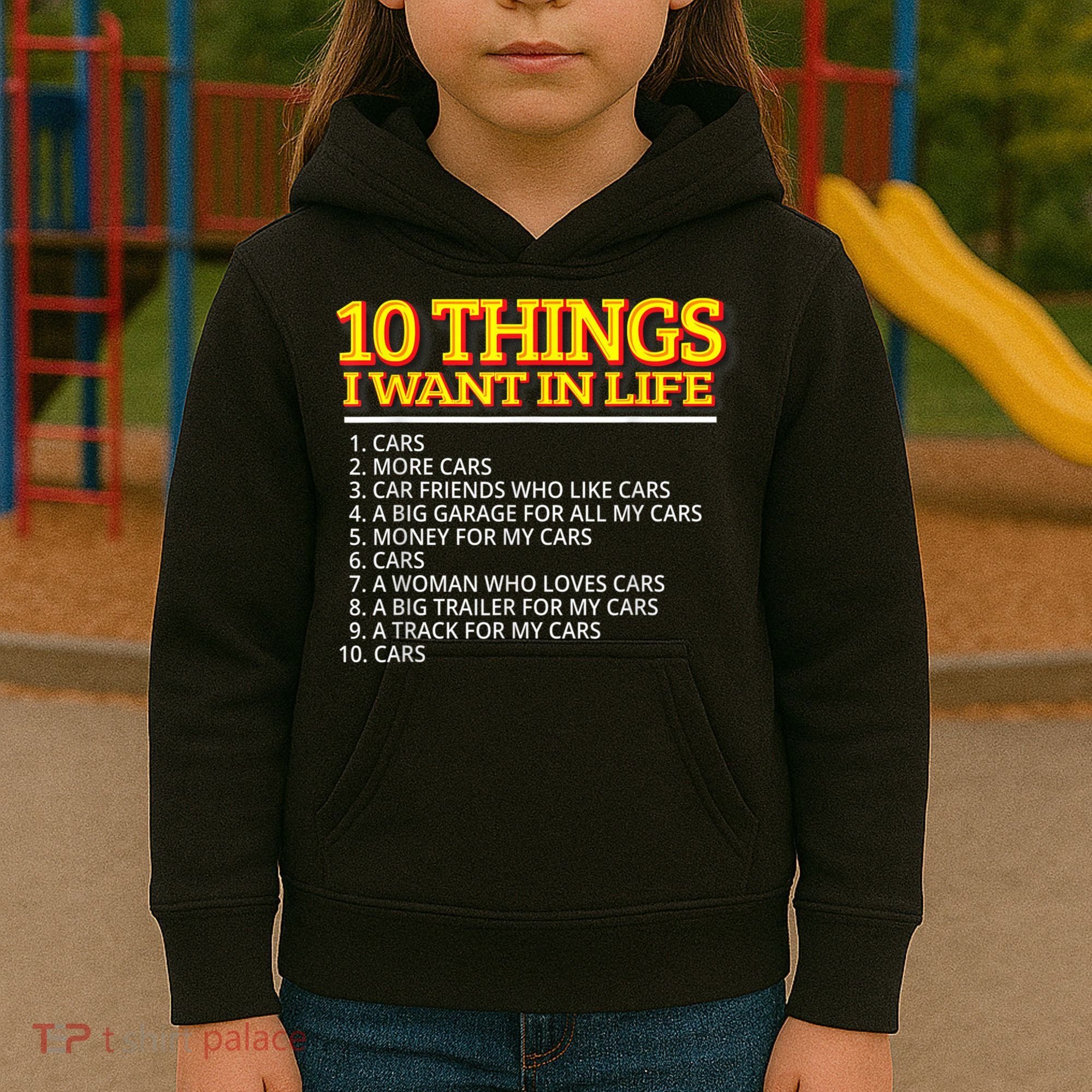 Car Mechanic For Men Kids Hoodie