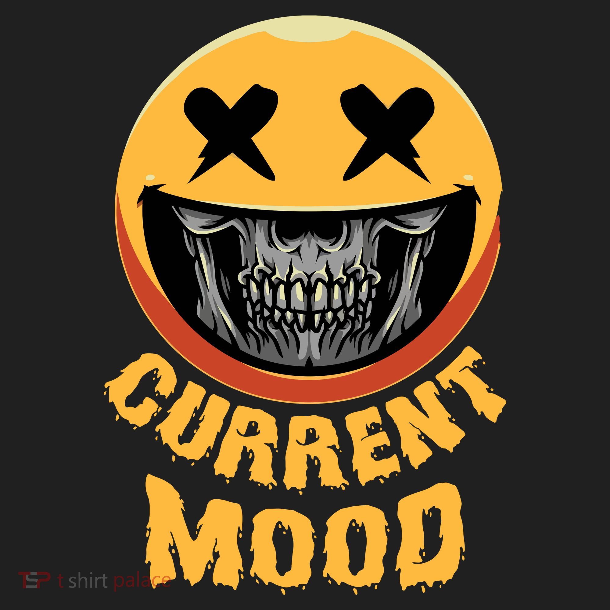 Current Mood Funny Halloween Skeleton Women's Sweatshirt