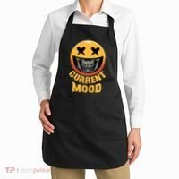 Current Mood Funny Halloween Skeleton Apron thumb 2