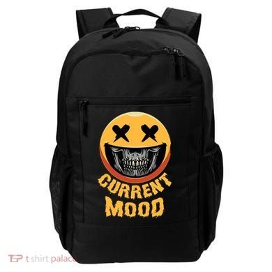 Current Mood Funny Halloween Skeleton Backpack