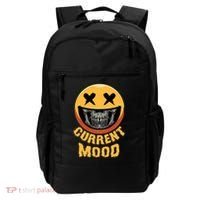 Current Mood Funny Halloween Skeleton Backpack thumb 0