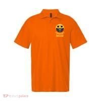 Current Mood Funny Halloween Skeleton Polo thumb 0