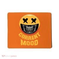 Current Mood Funny Halloween Skeleton Mousepad thumb 0