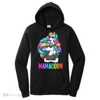 Cute Mamacorn Funny Unicorn Mothers Day Rainbow Women's Hoodie thumb 0