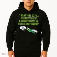 Christian Mosquito Funny Gag Jokes Religious Christian  Hoodie thumb 2