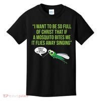 Christian Mosquito Funny Gag Jokes Religious Christian  Kids T-Shirt thumb 0