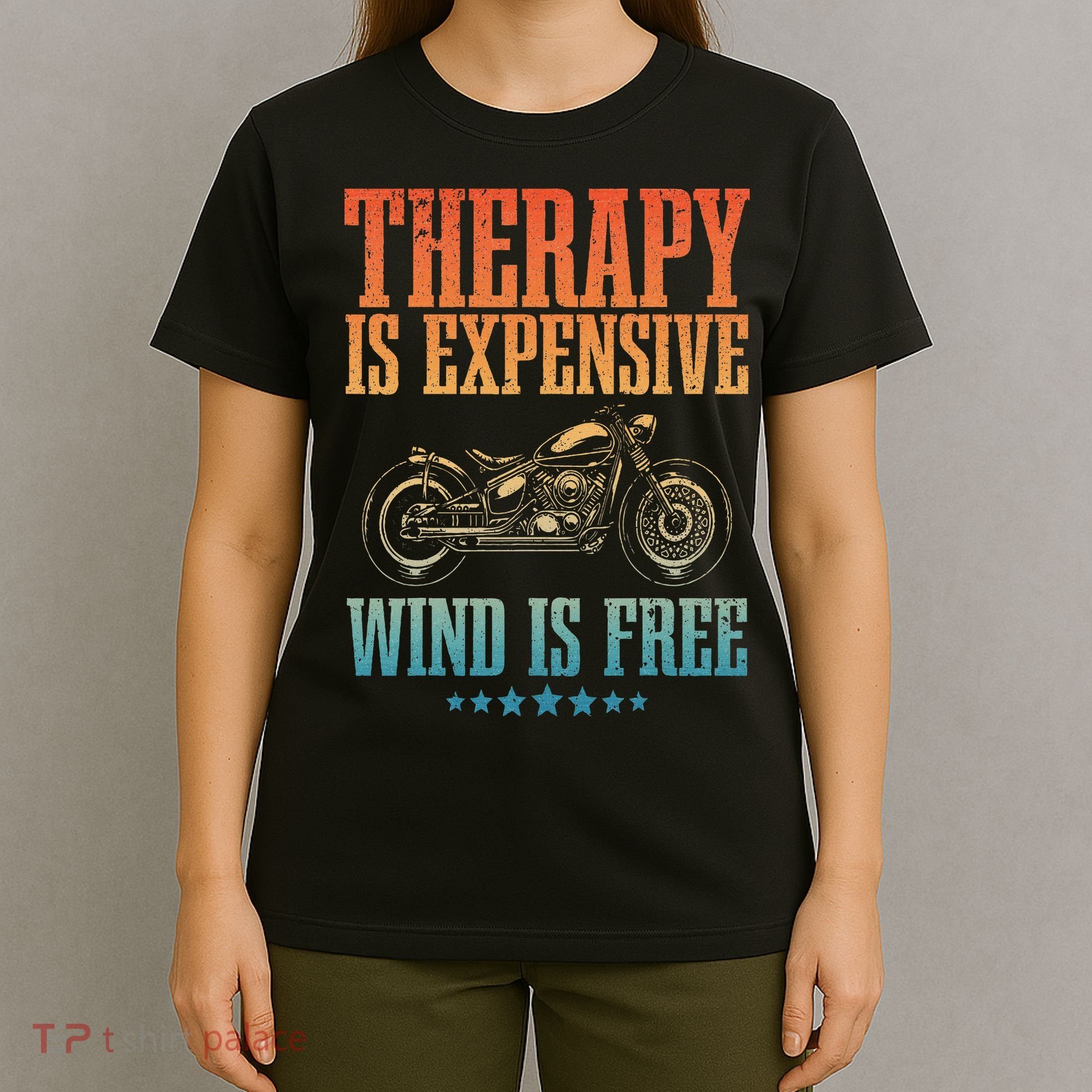 Cool Motorcycle For Women Motorcycle Lovers Bike Rider T-Shirt
