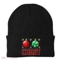 Chestnuts Matching Family Funny Chest Nuts Christmas Couples Beanie thumb 0