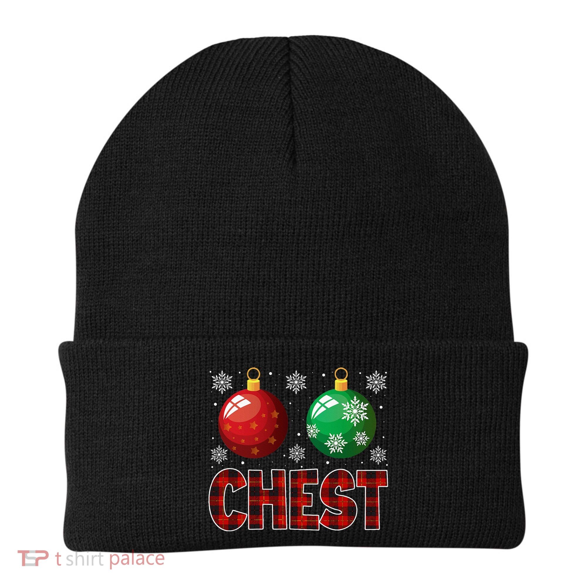 Chestnuts Matching Family Funny Chest Nuts Christmas Couples Beanie