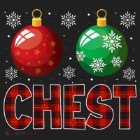 Chestnuts Matching Family Funny Chest Nuts Christmas Couples Golf Towel thumb 3