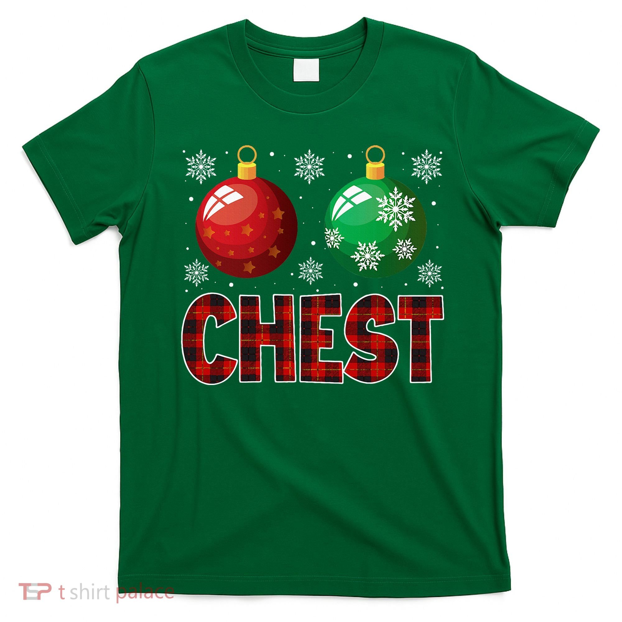 Chestnuts Matching Family Funny Chest Nuts Christmas Couples T-Shirt