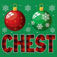 Chestnuts Matching Family Funny Chest Nuts Christmas Couples Mousepad thumb 1