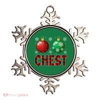 Chestnuts Matching Family Funny Chest Nuts Christmas Couples Ornament thumb 0