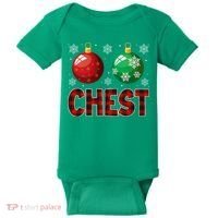 Chestnuts Matching Family Funny Chest Nuts Christmas Couples Baby Bodysuit thumb 0