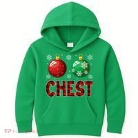 Chestnuts Matching Family Funny Chest Nuts Christmas Couples Kids Hoodie thumb 0