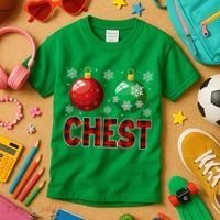 Chestnuts Matching Family Funny Chest Nuts Christmas Couples Kids T-Shirt thumb 3