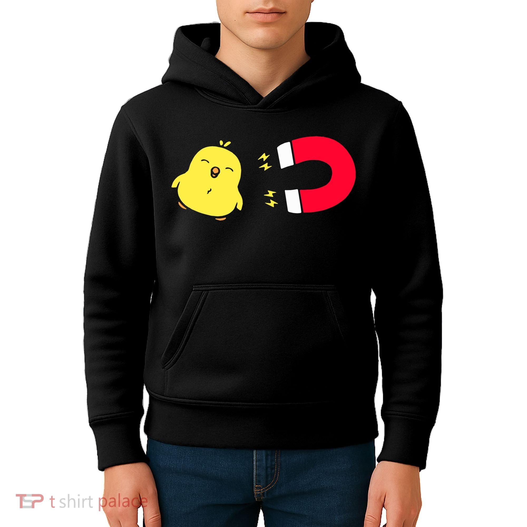 Chick Magnet Funny Kids Hoodie