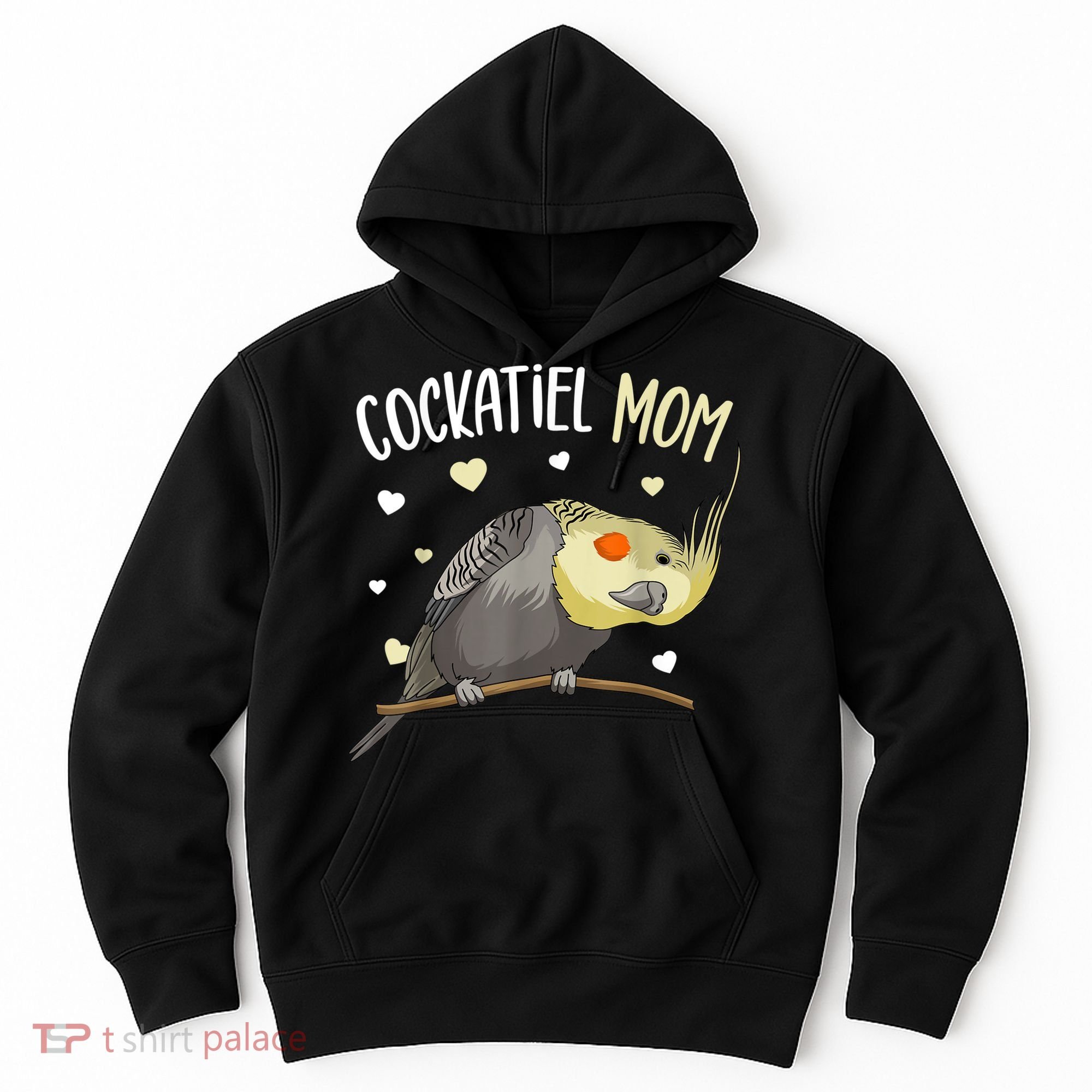 Cockatiel Mom Funny Bird Lover Women Hoodie