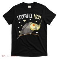 Cockatiel Mom Funny Bird Lover Women T-Shirt thumb 0