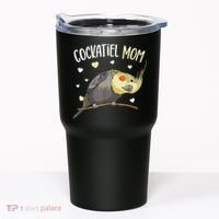 Cockatiel Mom Funny Bird Lover Women Tumbler thumb 0