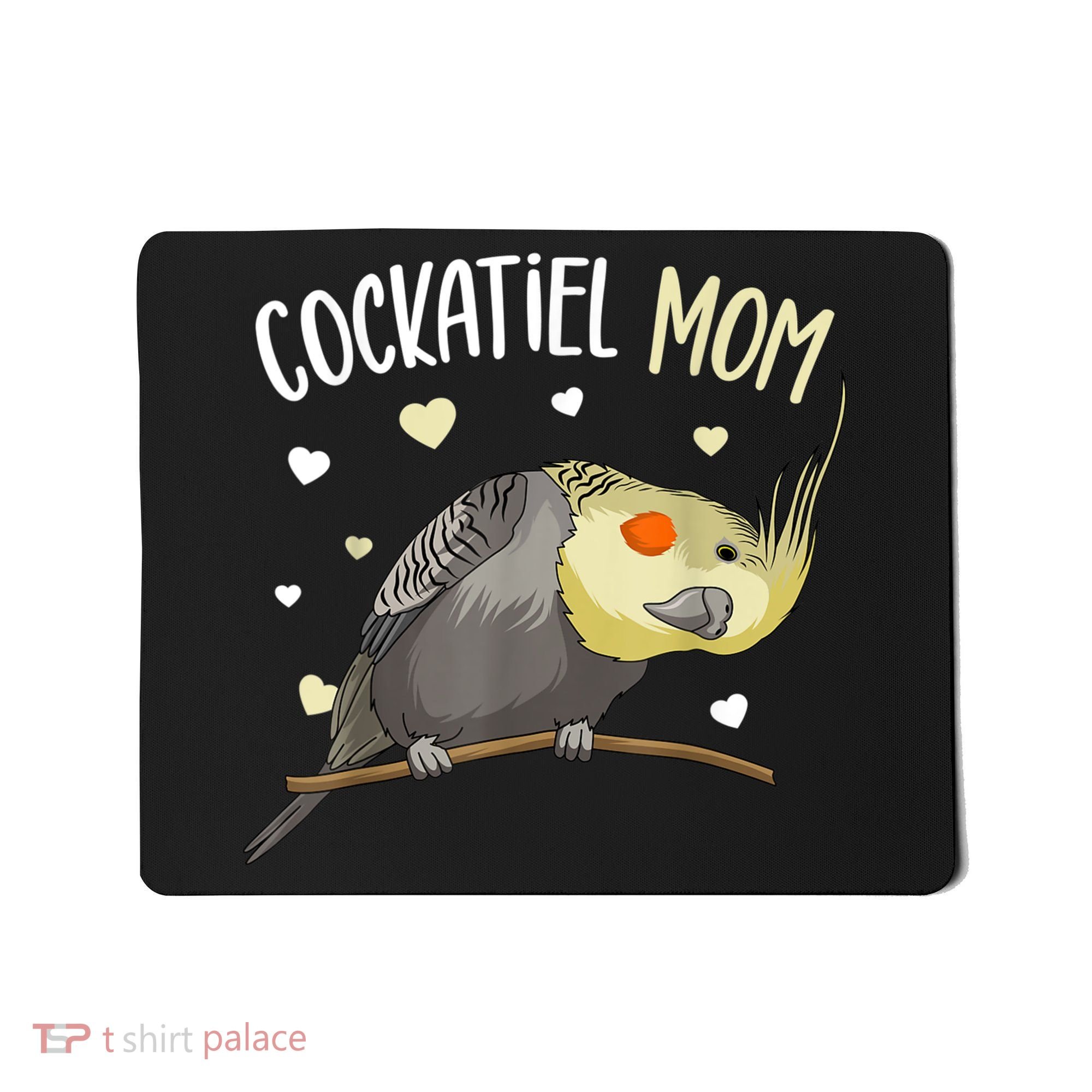Cockatiel Mom Funny Bird Lover Women Mousepad
