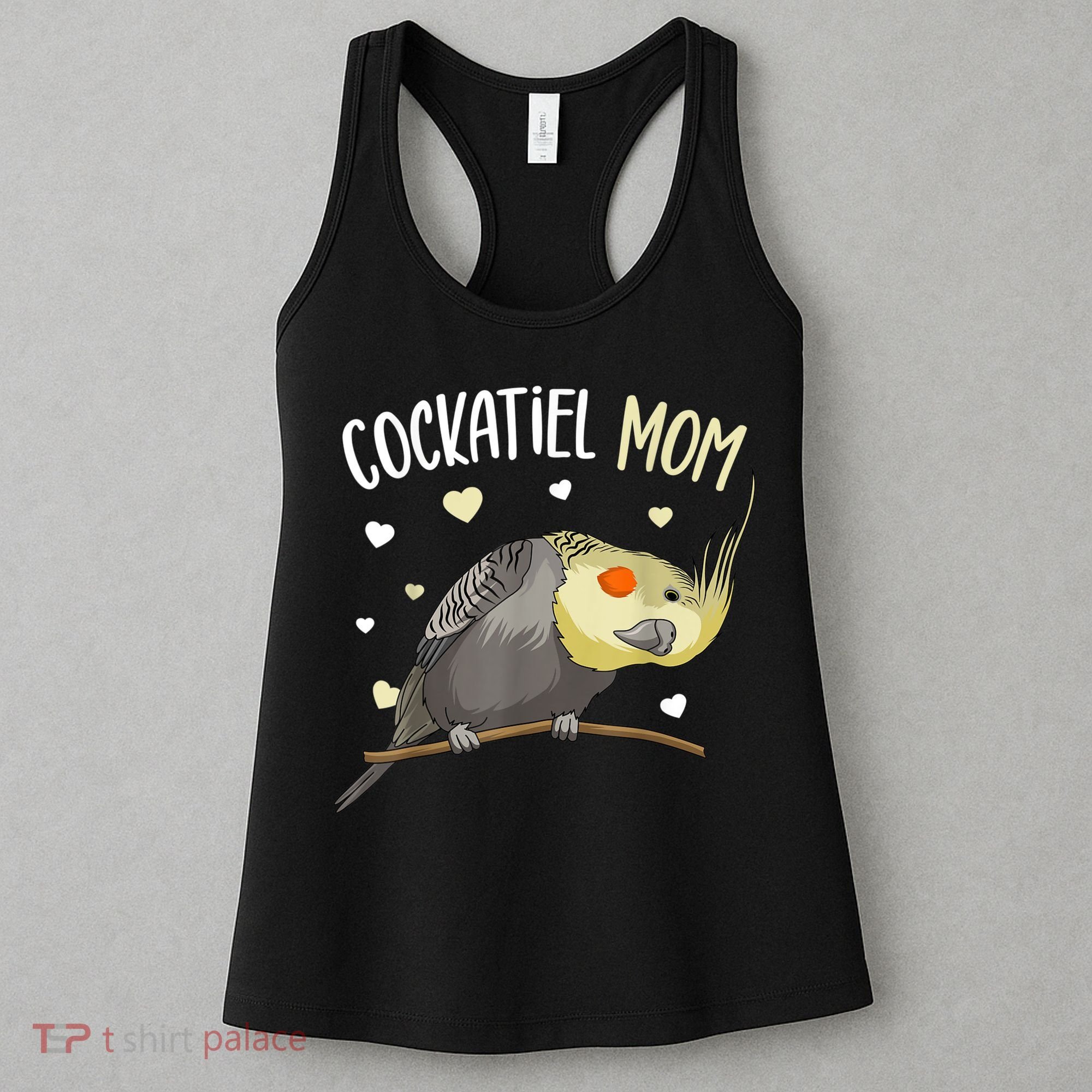 Cockatiel Mom Funny Bird Lover Women Women's Tank Top