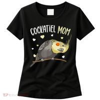 Cockatiel Mom Funny Bird Lover Women Women's T-Shirt thumb 0