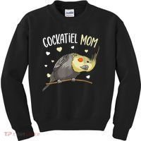 Cockatiel Mom Funny Bird Lover Women Kids Sweatshirt thumb 0