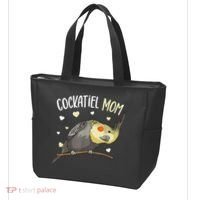 Cockatiel Mom Funny Bird Lover Women Tote Bag thumb 3