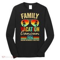 Cancun Mexico Family Vacation 2026 Long Sleeve Shirt thumb 0