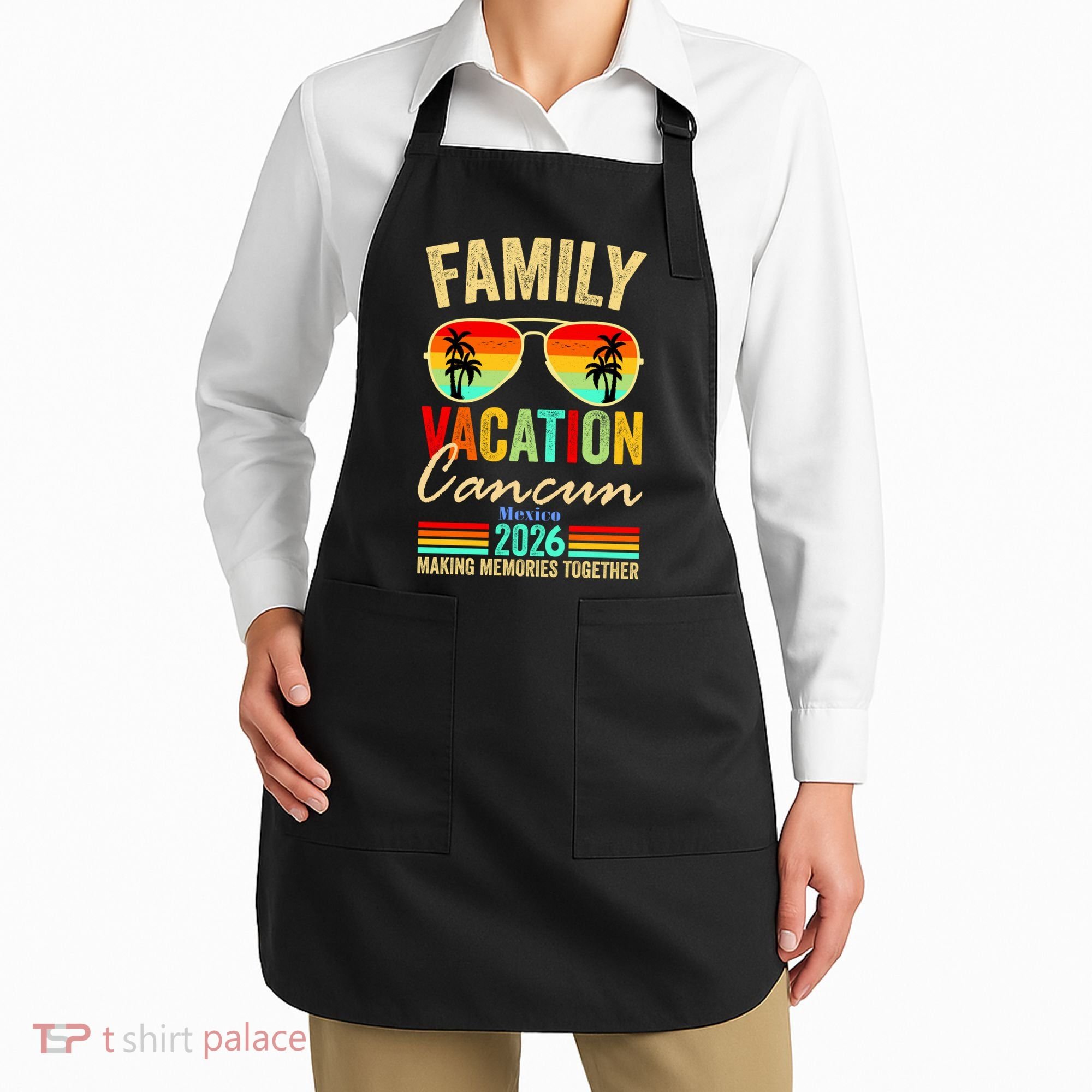 Cancun Mexico Family Vacation 2026 Apron