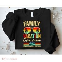 Cancun Mexico Family Vacation 2026 Sweatshirt thumb 2
