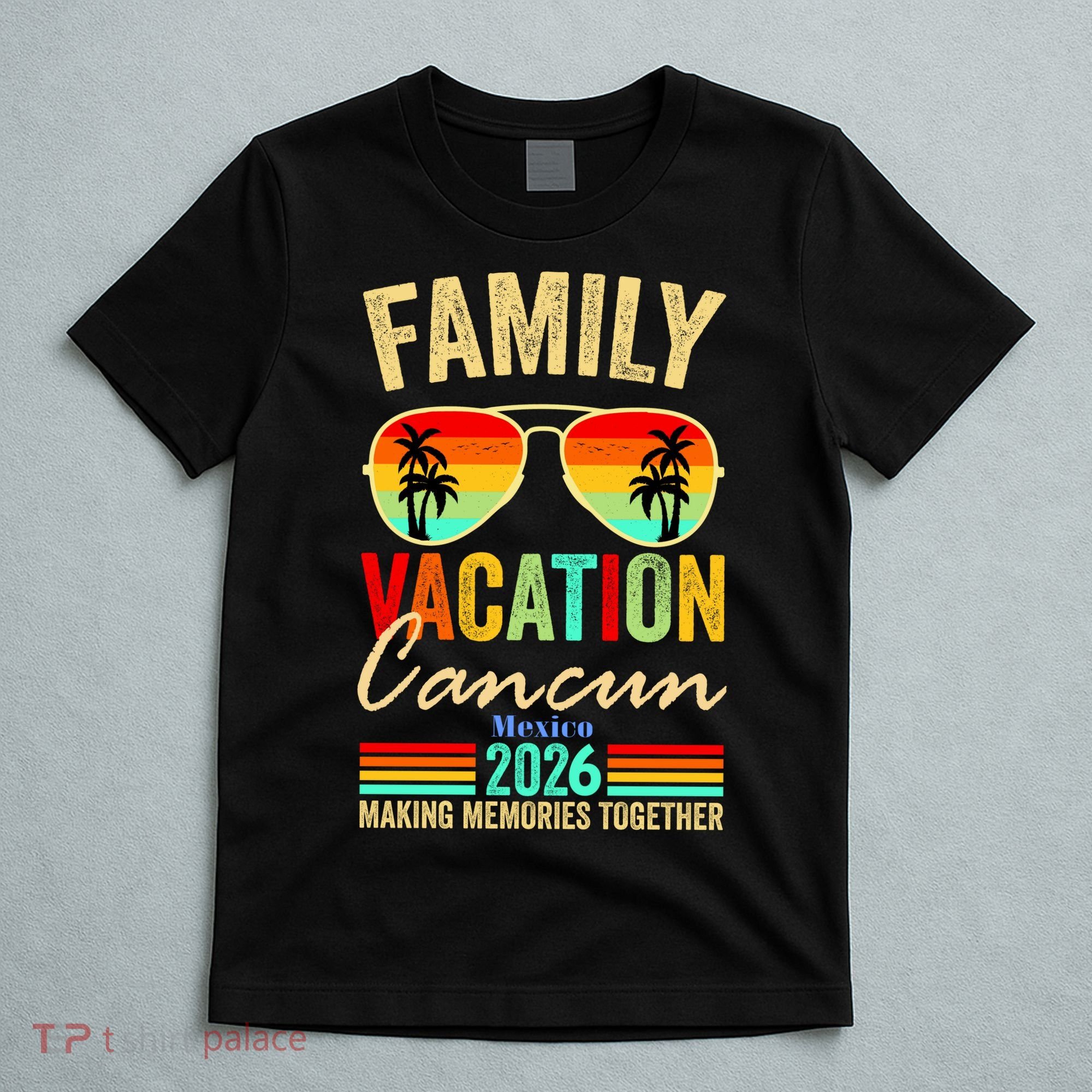 Cancun Mexico Family Vacation 2026 T-Shirt