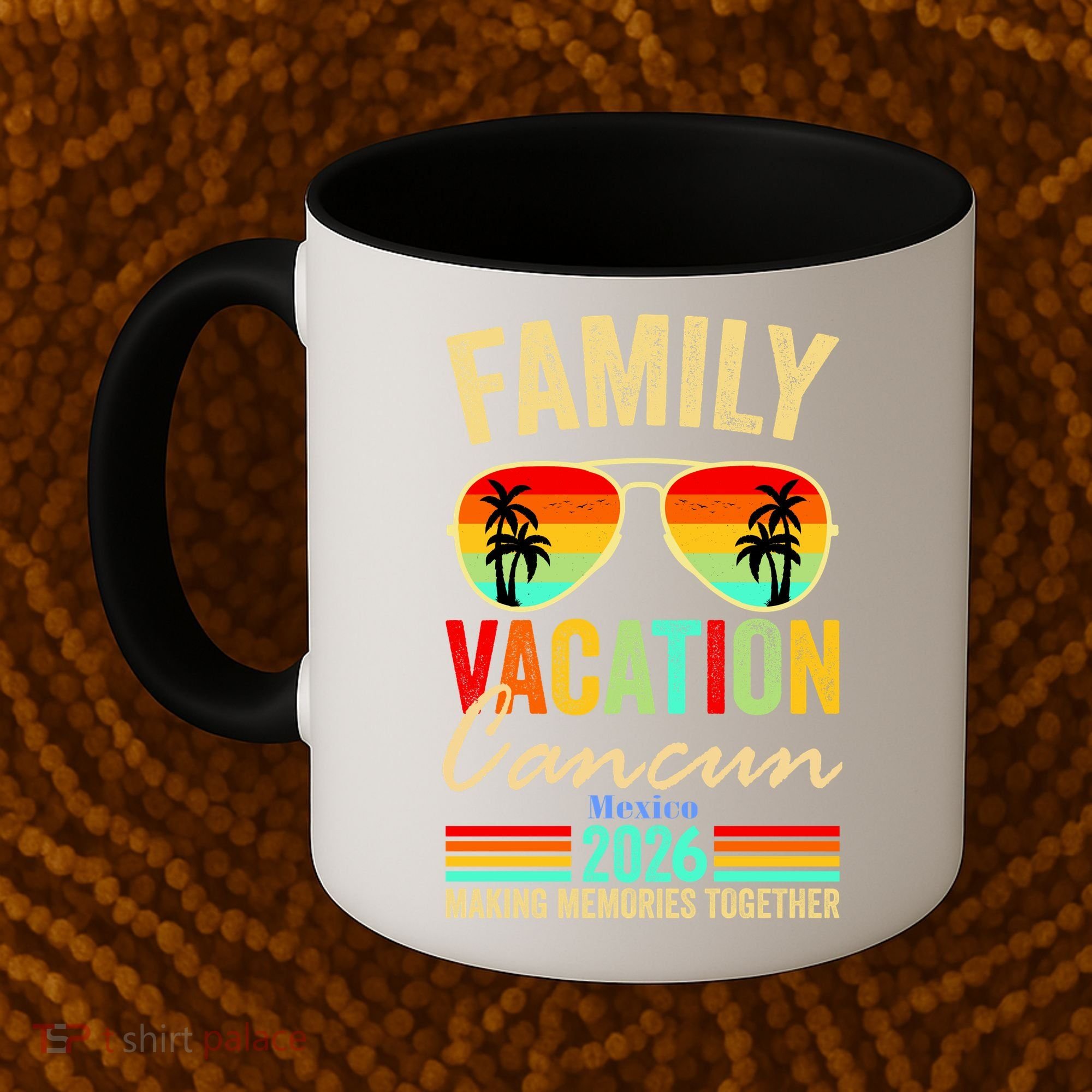 Cancun Mexico Family Vacation 2026 Coffee Mug