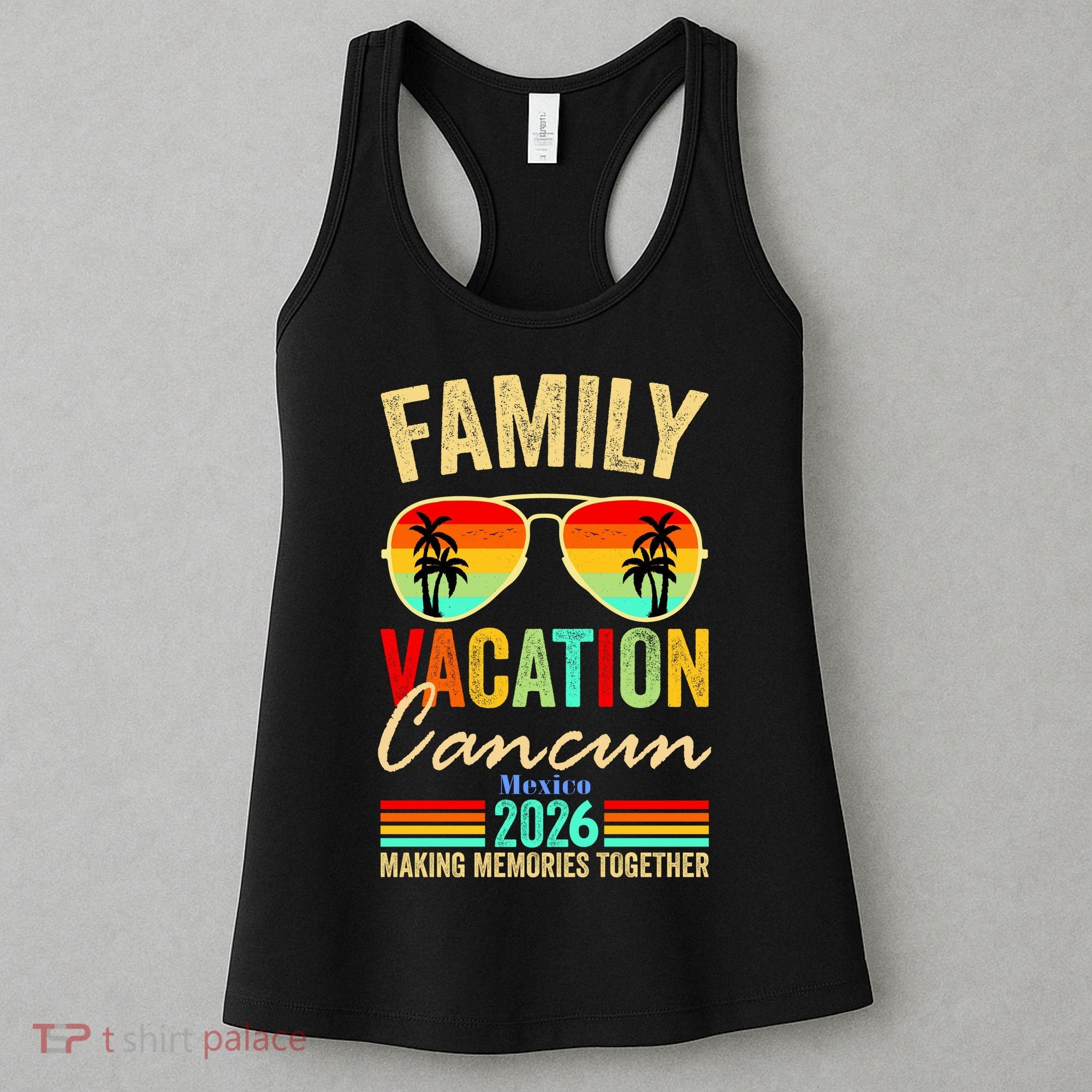 Cancun Mexico Family Vacation 2026 Women's Tank Top