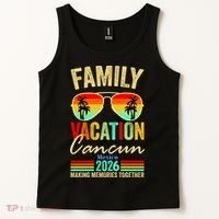 Cancun Mexico Family Vacation 2026 Tank Top thumb 2