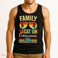 Cancun Mexico Family Vacation 2026 Tank Top thumb 3