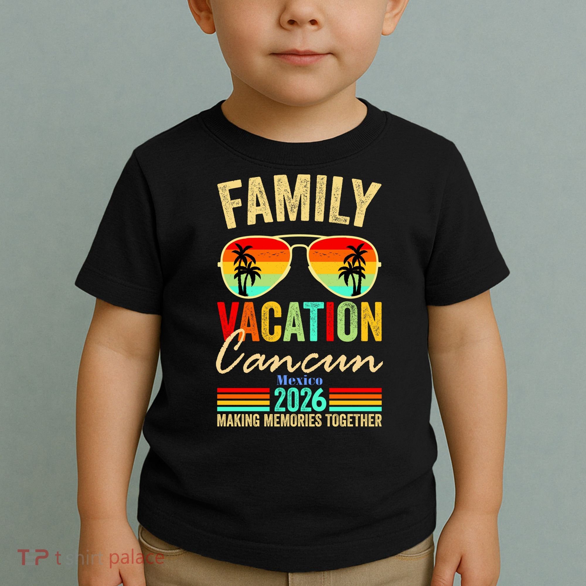 Cancun Mexico Family Vacation 2026 Toddler T-Shirt