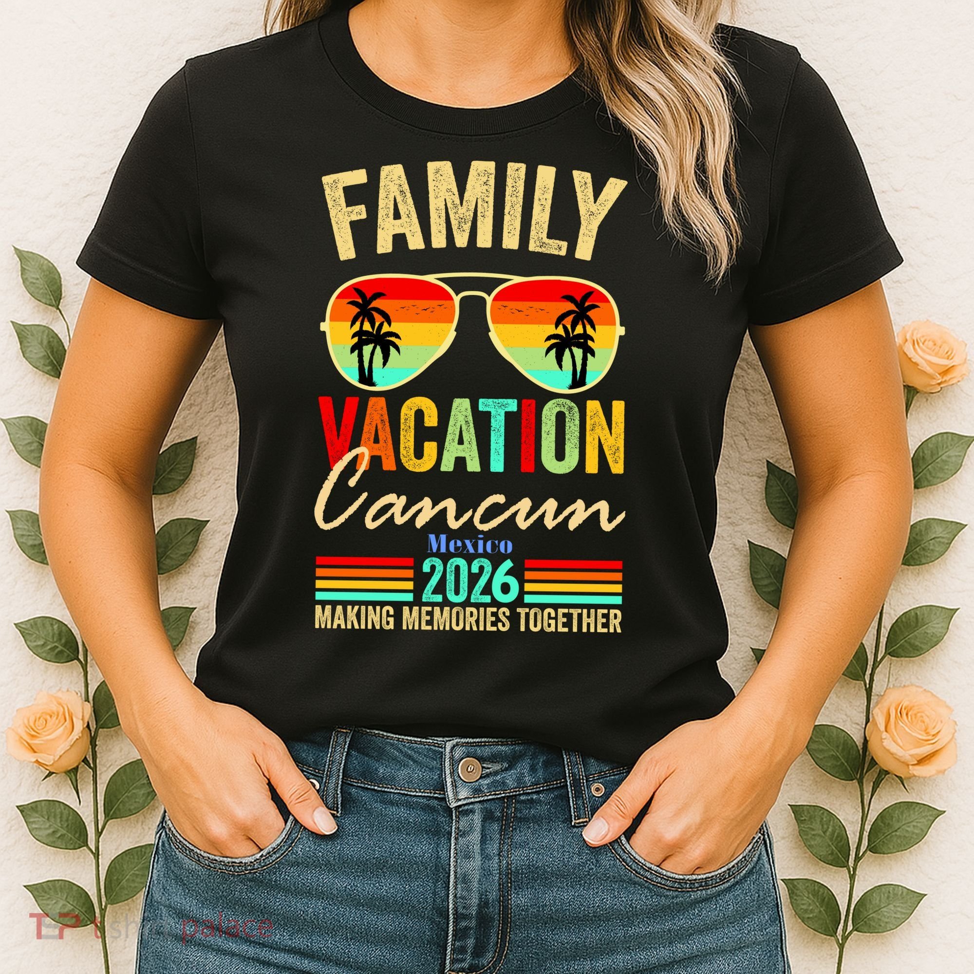 Cancun Mexico Family Vacation 2026 Women's T-Shirt
