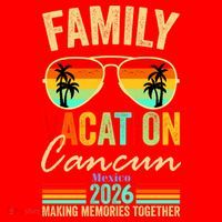 Cancun Mexico Family Vacation 2026 Santa Hat thumb 1
