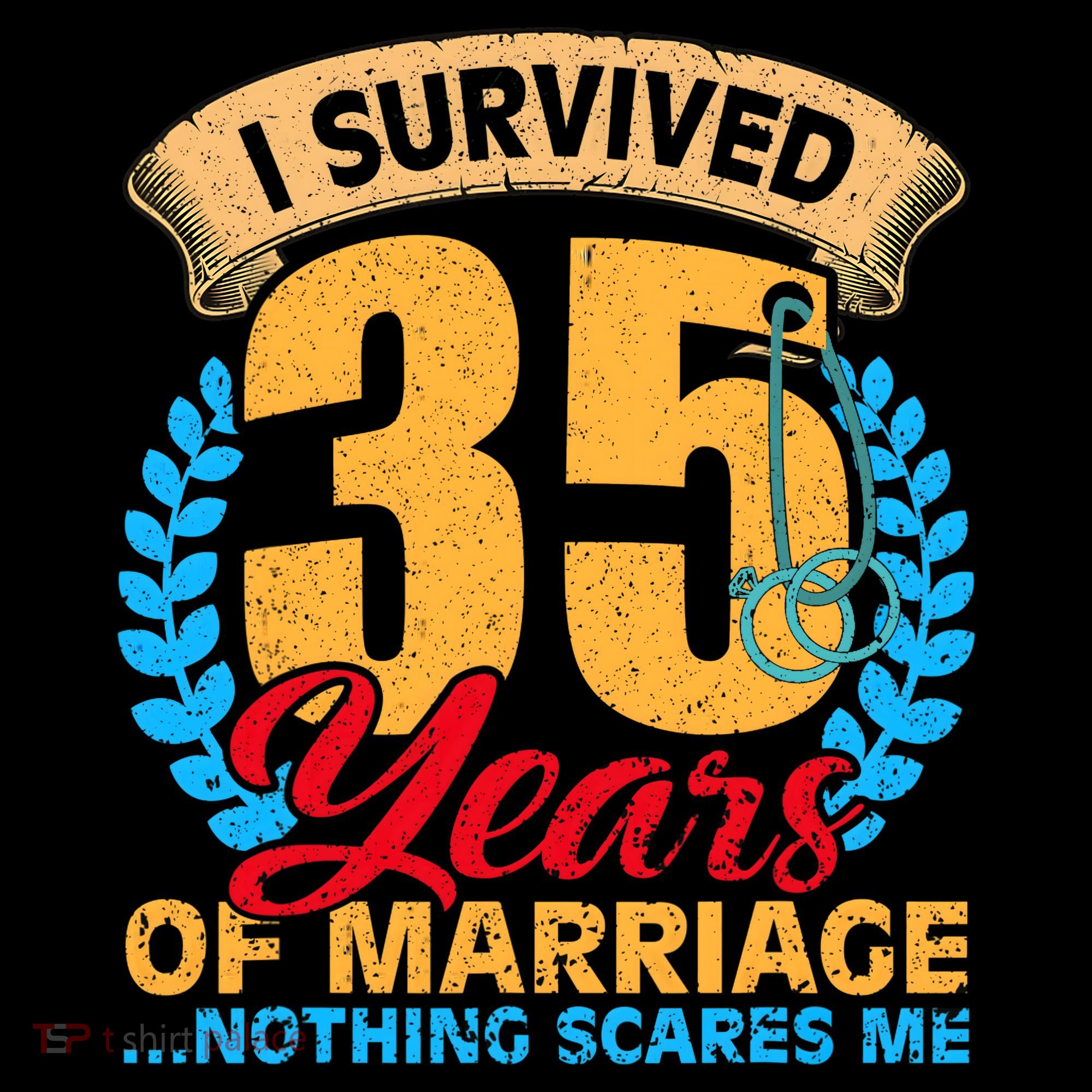 Couples Married for 35 years Funny 35th wedding anniversary Women's Tank Top