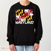 Cool Maryland Flag Women's Sweatshirt thumb 0