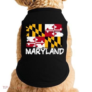 Cool Maryland Flag Doggie Tank