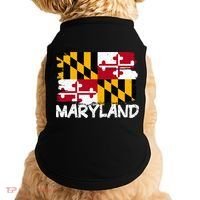 Cool Maryland Flag Doggie Tank thumb 0
