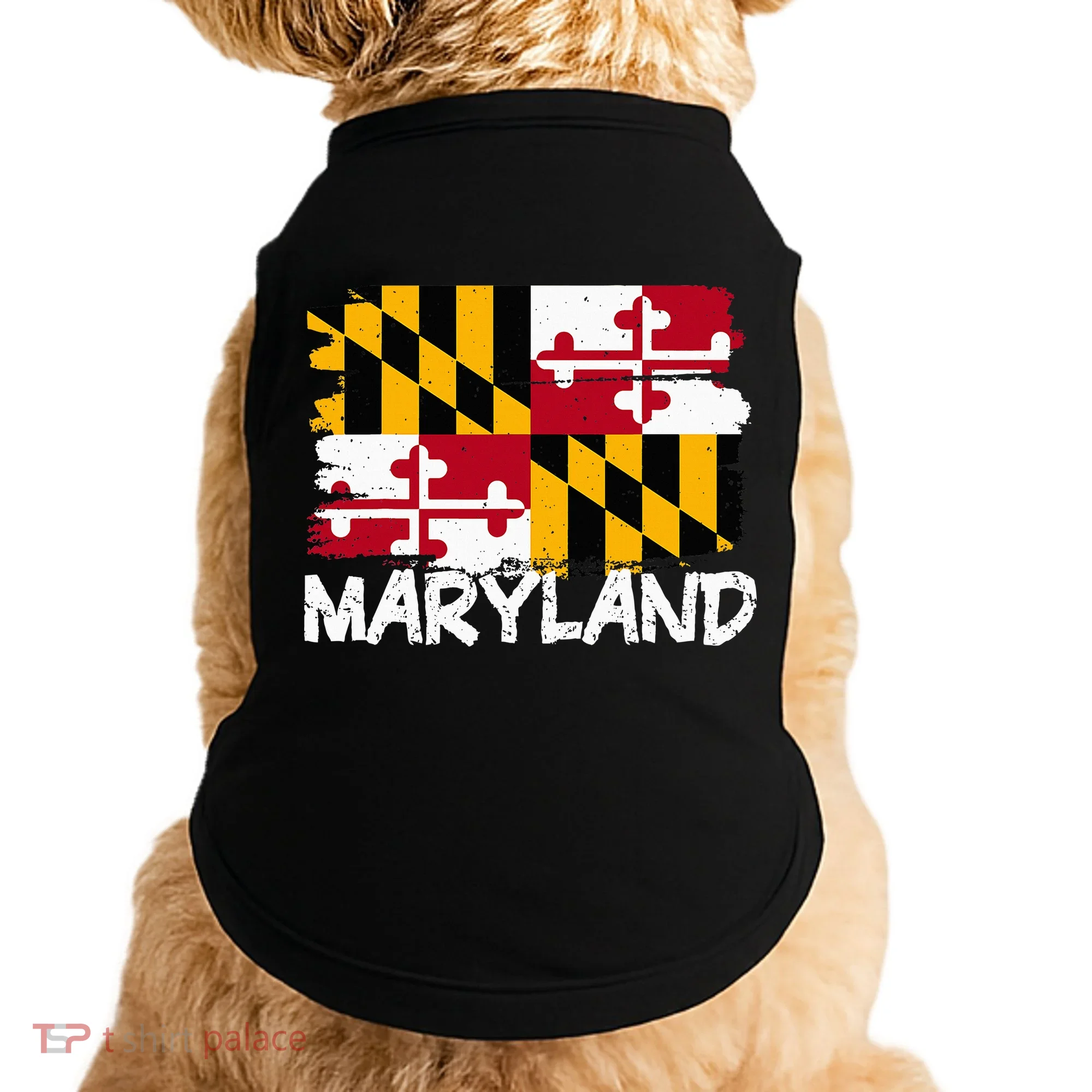 Cool Maryland Flag Doggie Tank
