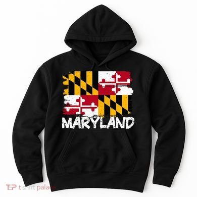 Cool Maryland Flag Hoodie