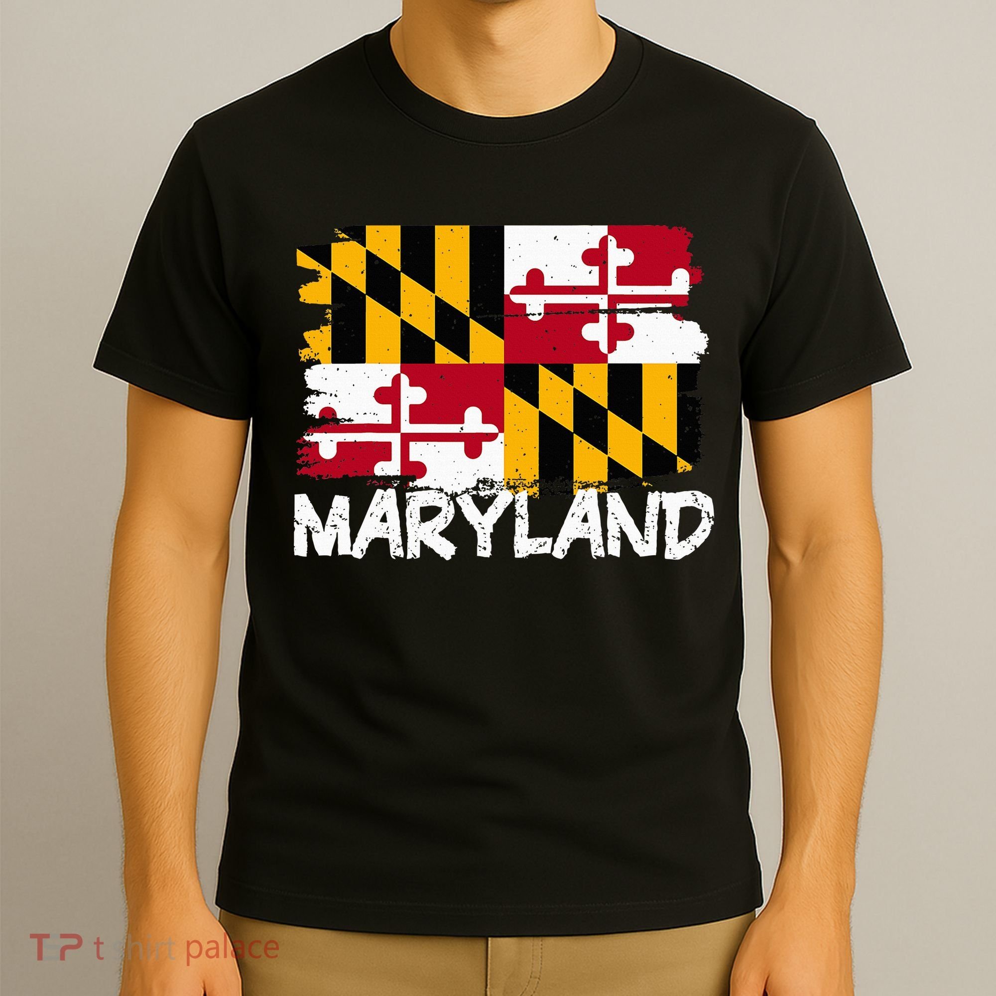 Cool Maryland Flag T-Shirt