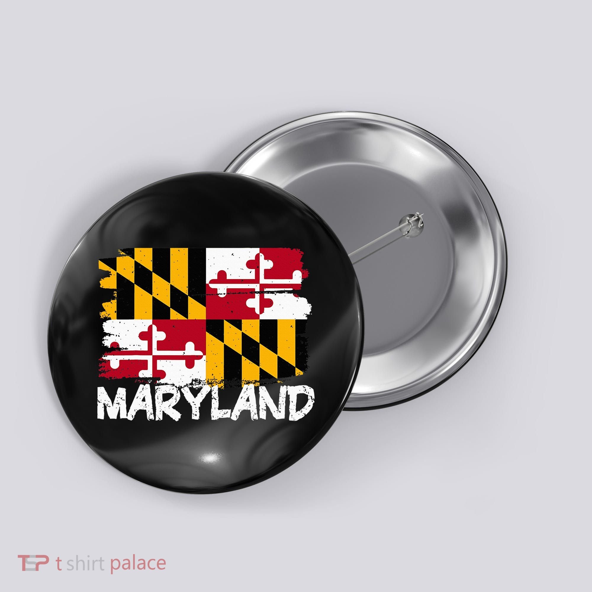 Cool Maryland Flag Button