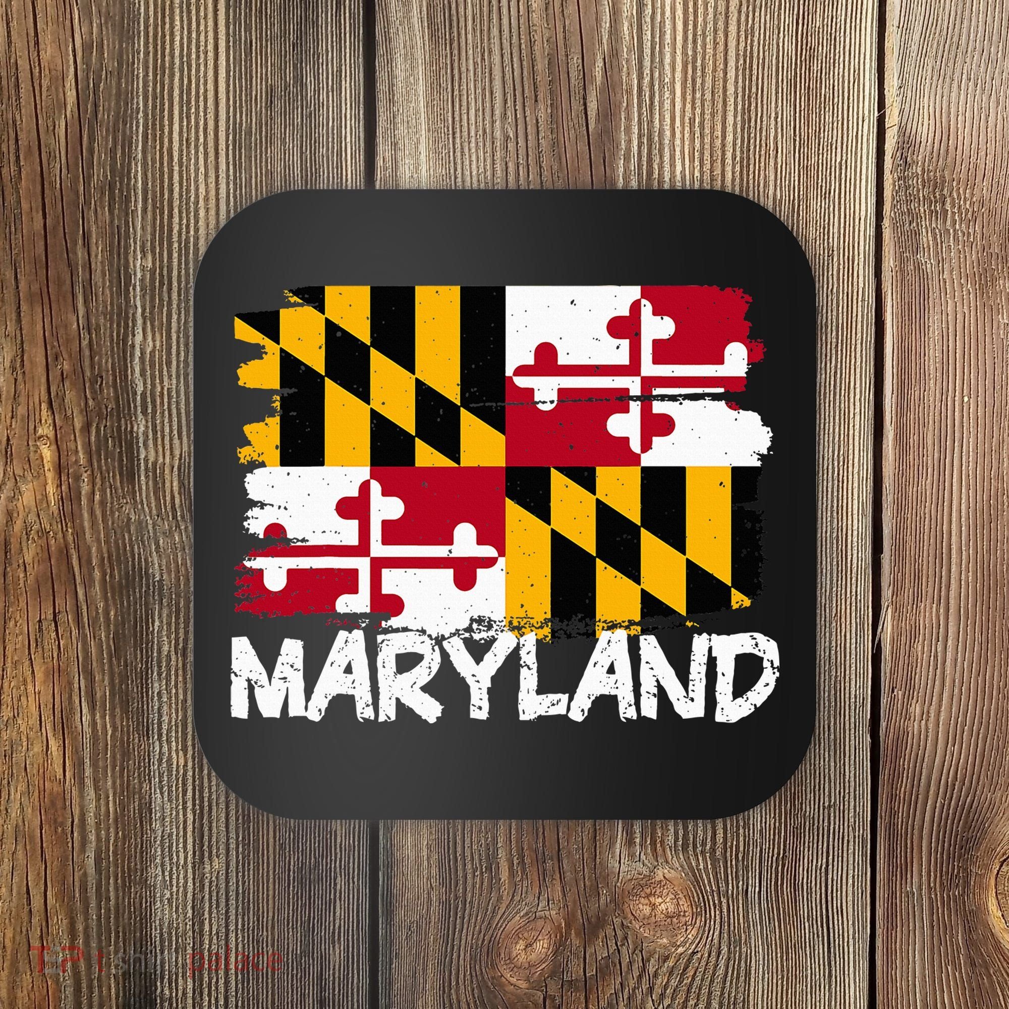 Cool Maryland Flag Coaster
