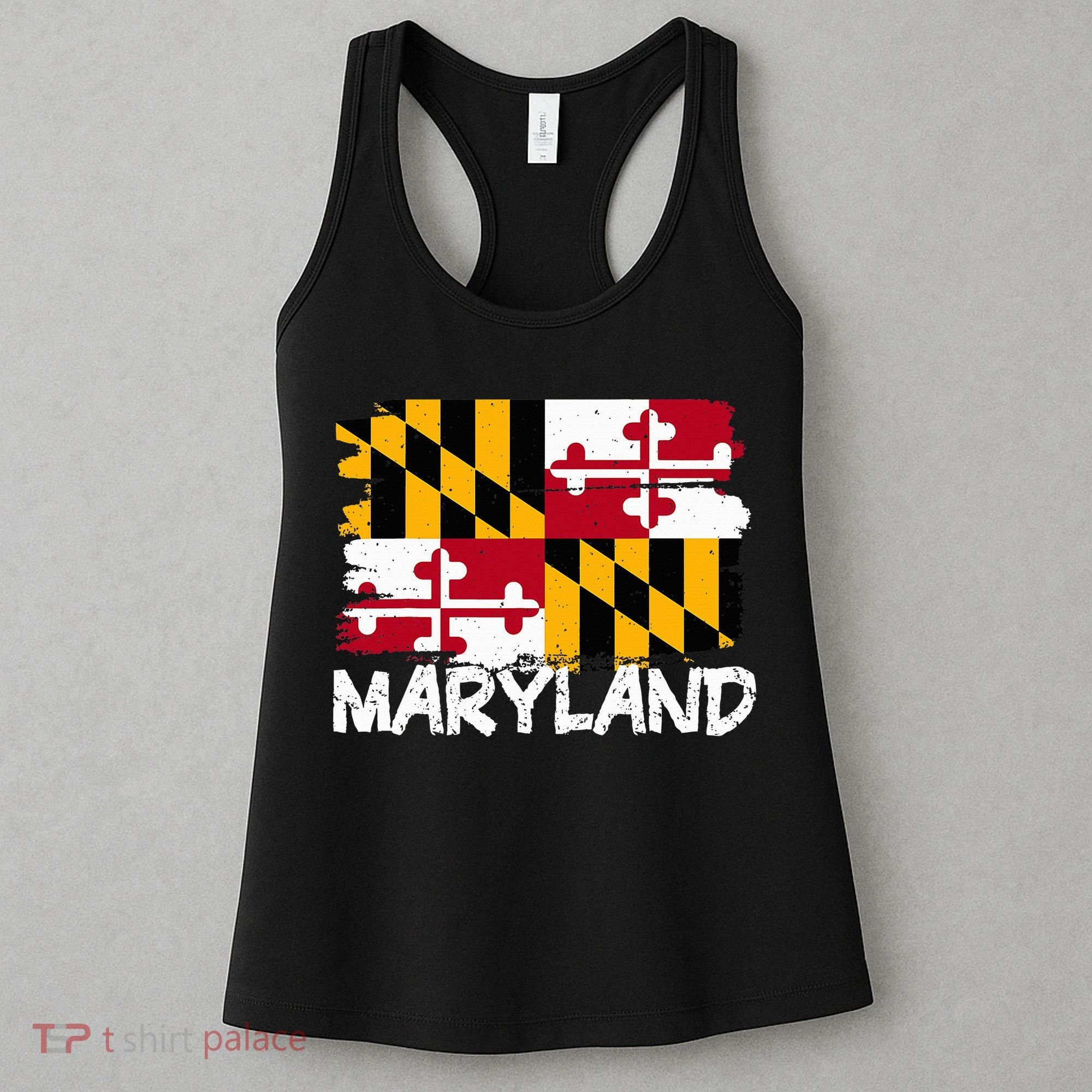 Cool Maryland Flag Women's Tank Top